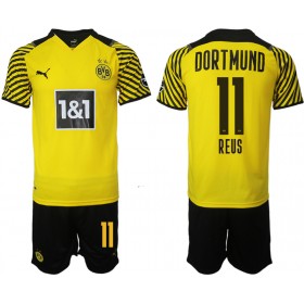 Borussia Dortmund Marco Reus 11 Domaći Dječji Komplet Dresovi za Nogomet 2021-2022 (+ kratke hlače)